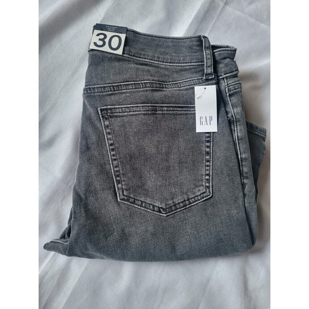 Gap Women's Jeans 30 Slim Straight High Rise Stretch 10R
